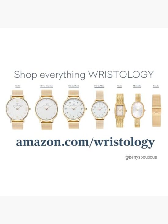 38mm Interchangeable Strap Quartz Watch with Crystal Dial, Large Easy Read main image 4